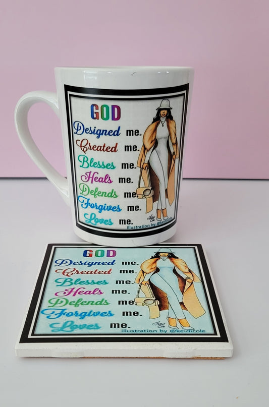 LADY COAT MUG SET