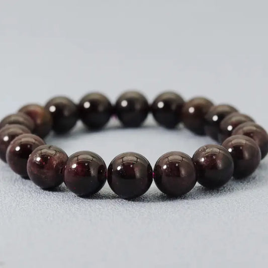 GENUINE GARNET ROUND 8MM