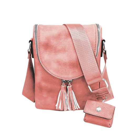 Sling Salmon Crossbody