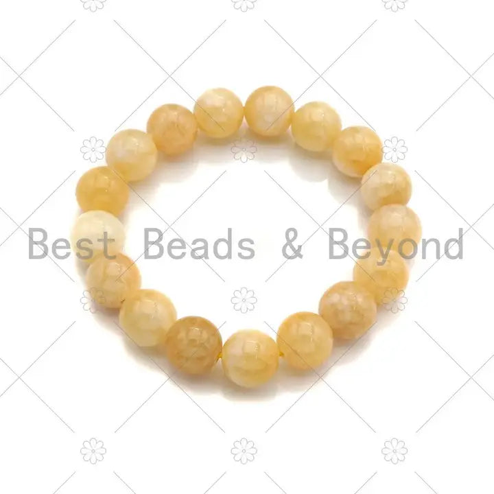 YELLOW JADE STRETCH 10MM